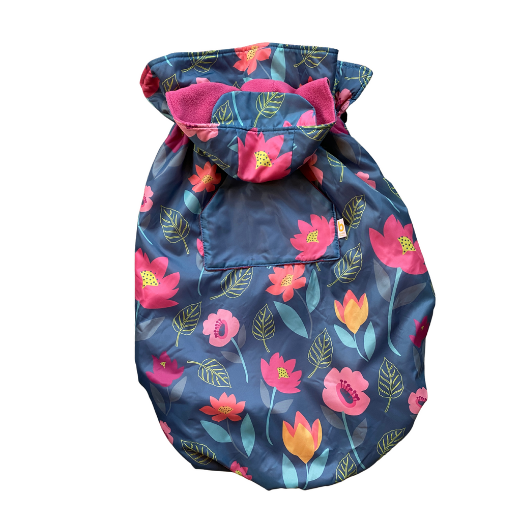 BabyWearing Fleece-lined Cover - MULTICOLOUR FLORAL – BundleBean